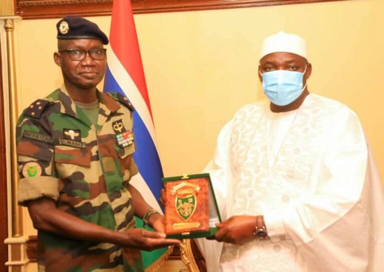 Adama Barrow and General Wade2