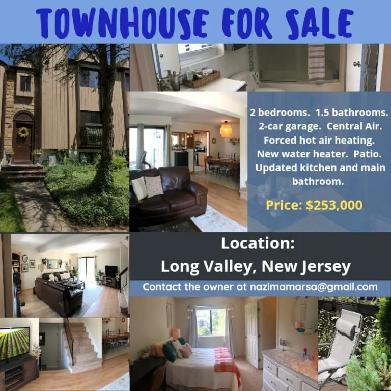Townhouse for sale in New Jersey