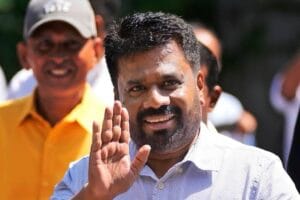 leader Anura Kumara Dissanayake