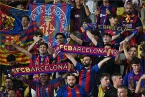 UEFA banned Barcelona