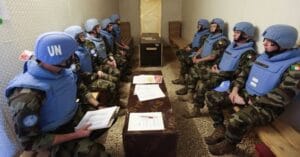 United Nations peacekeepers