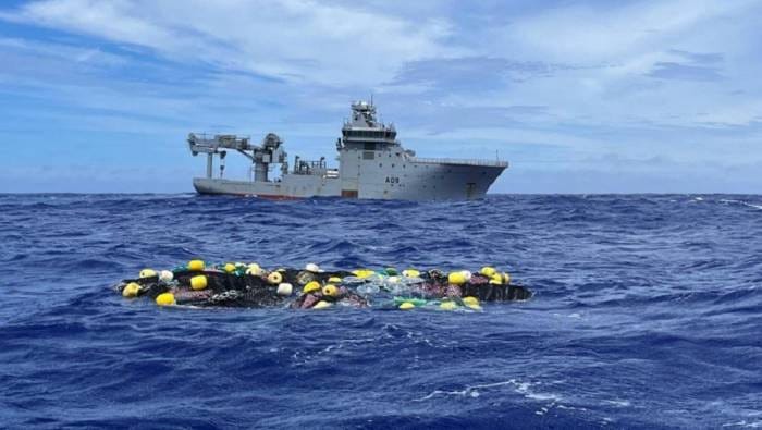 A Royal New Zealand Navy vessel,