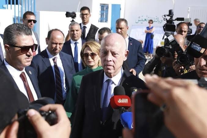 President kais saied secured victory
