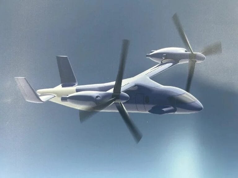 China UR6000 tiltrotor drone