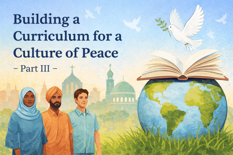 Building a curriculum for a culture of peace